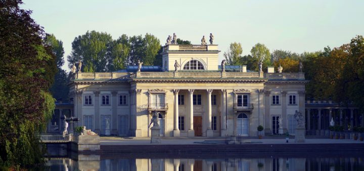 Pałac Na Wyspie w Łazienkach Królewskich w Warszawie